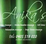 Anikas Massage Therapy - ACT Tourism