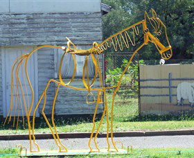 Augathella Wrought Iron Sculptures - ACT Tourism 0