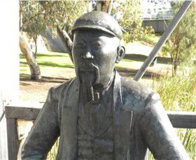 Captain John Egge Statue - ACT Tourism 1