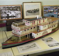 Wentworth Model Paddlesteamer Display - ACT Tourism