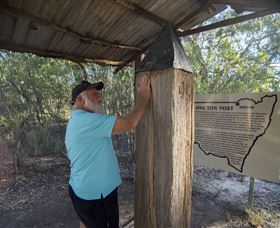 One Ton Post, Mungindi Queensland - ACT Tourism 0