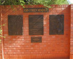 John OBrien Commemorative Wall - ACT Tourism 0