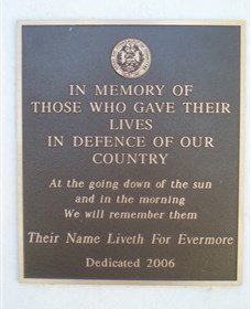 Koumala War Memorial - ACT Tourism 2