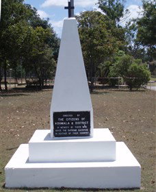 Koumala War Memorial - ACT Tourism 1