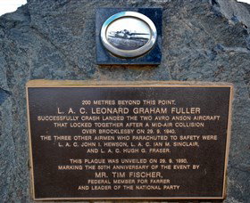 Avro Anson Landing Site - ACT Tourism 3