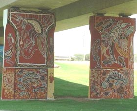 Cowra Bridge Pylons - ACT Tourism 0