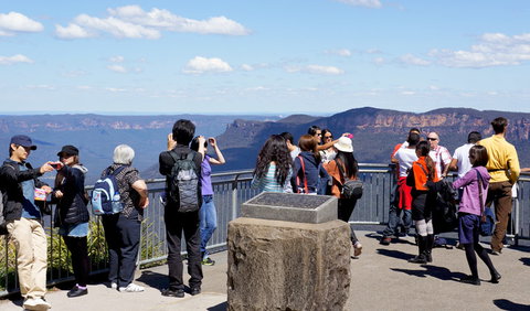 Echo Point Lookout (Three Sisters) - ACT Tourism 1
