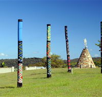 Maclean Tartan Power Poles - ACT Tourism