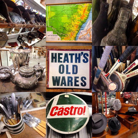 Heaths Old Wares, Collectables & Industrial Antiques - ACT Tourism 6