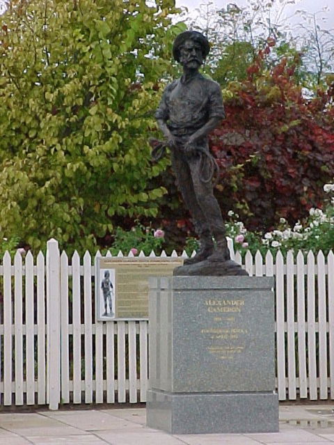 Alexander Cameron Statue - ACT Tourism 0