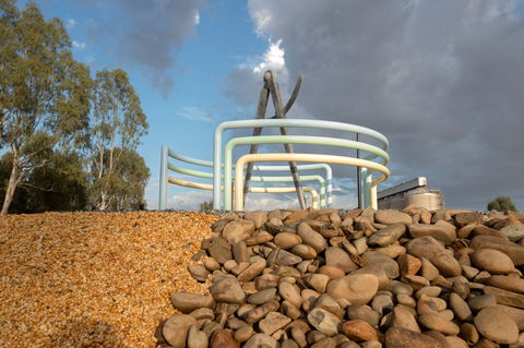 Lyrics, Landscapes And Lintels - Leeton Public Art Trail - ACT Tourism 1