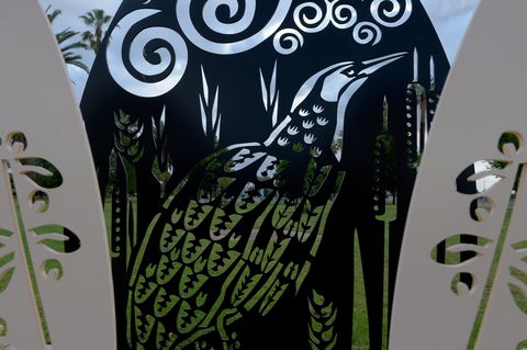 Lyrics, Landscapes And Lintels - Leeton Public Art Trail - ACT Tourism 2