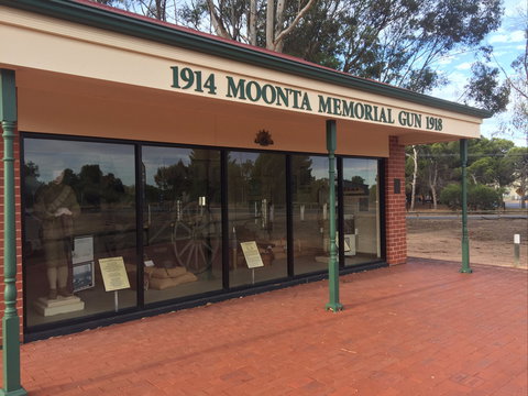 Moonta Memorial Gun 1914-1918 - ACT Tourism 0