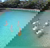 Paddleboard at Back Creek South West Rocks - ACT Tourism