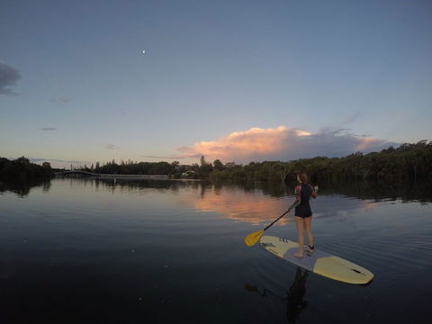 Paddleboard At Back Creek South West Rocks - ACT Tourism 1