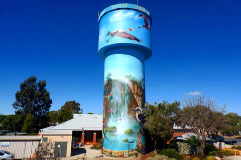 Lockhart Water Tower Mural - ACT Tourism 0