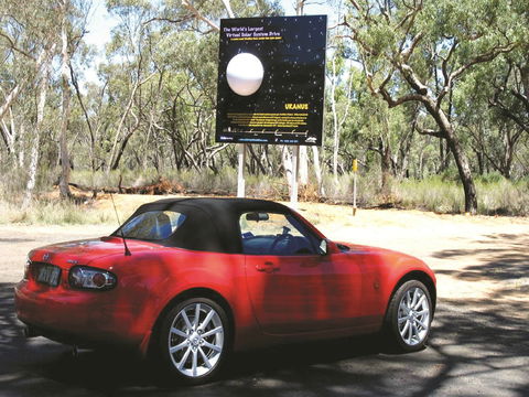 Worlds Largest Virtual Solar System Drive - ACT Tourism 0