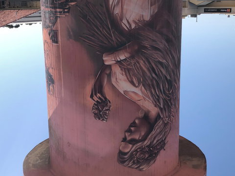 Kadina Water Tower Mural - ACT Tourism 0