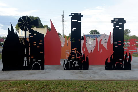 Lyrics, Landscapes And Lintels - Leeton Public Art Trail - ACT Tourism 1