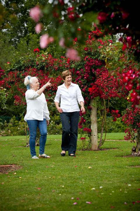 Victoria State Rose Garden At Werribee Park - ACT Tourism 2