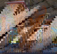 Collymongle Carved Trees - ACT Tourism