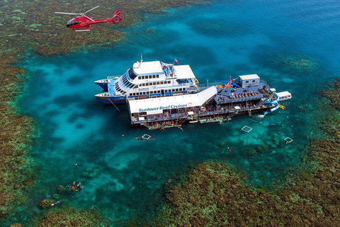 Scenic Helicopter Flight To Moore Reef And Return Snorkeling Cruise From Cairns - ACT Tourism 2