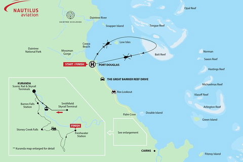 Day Tour To Kuranda, Rainforest And Port Douglas With Flight - ACT Tourism 1