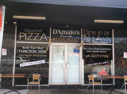 D'Amato's Family Restaurant - ACT Tourism 2