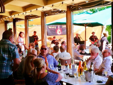 Angas Plains Wines Live In The Vines, With The Band -Wisky Jak - ACT Tourism 1