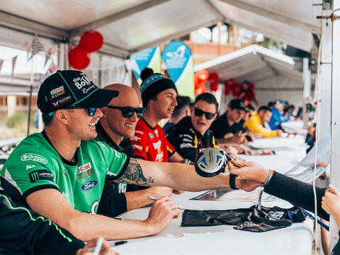 B-Rock Super Wednesday - Driver Signing - ACT Tourism 0