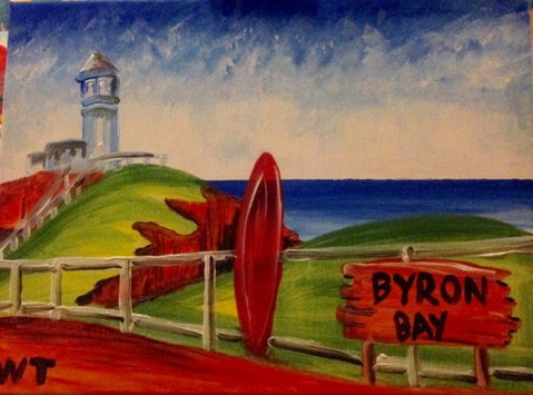 Brush And Sip Course: Australian Landscapes - ACT Tourism 0
