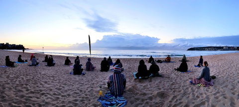 Making Meditation Mainstream: Free Beach Meditation Session South Manly - ACT Tourism 0