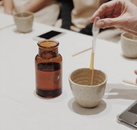 Online live streaming class Soy Wax Candle Making Set in a Japanese Ceramic - ACT Tourism