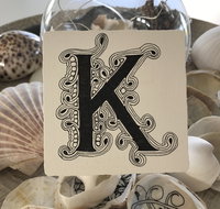 Online live streaming class Zentangle Art Embedded Letters - ACT Tourism