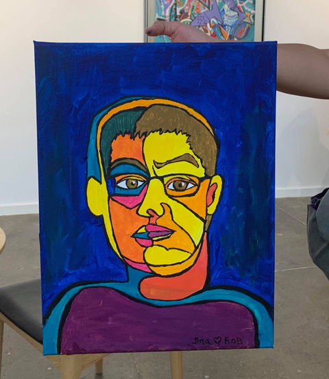 Sip And Paint Your Partner Class: Picasso Style - ACT Tourism 0