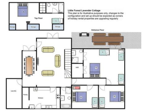 LAVENDER COTTAGE Alpine Southern Highlands 4pm Check Out Sundays - ACT Tourism 5