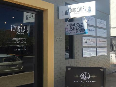 Four Cats Coffee - ACT Tourism 0