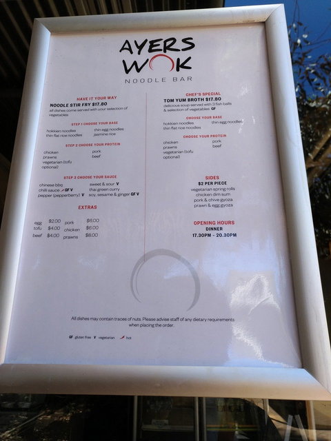 Ayers Wok Noodle Bar - ACT Tourism 2