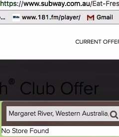 Subway Margaret River - ACT Tourism 2