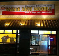 Papa's Rich Noodles - ACT Tourism