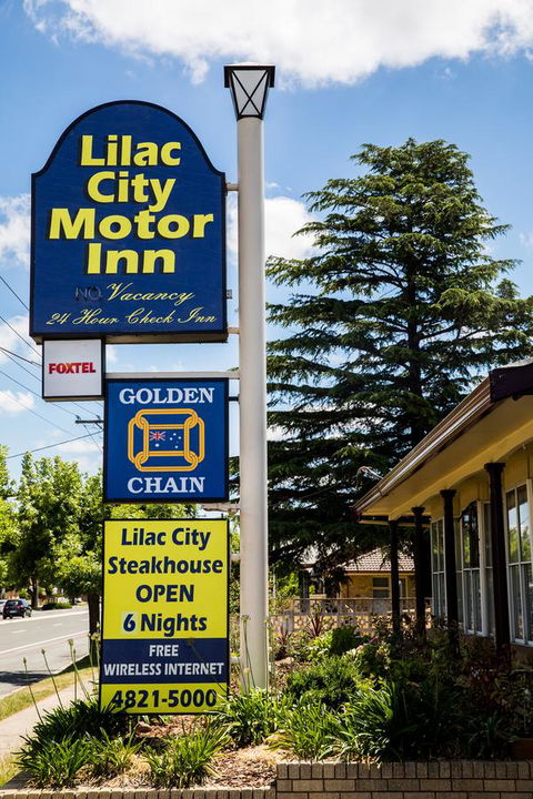 Lilac City Motor Inn & Steakhouse - ACT Tourism 24