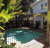 Coconut Palms On The Bay