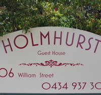 Holmhurst Guest House - ACT Tourism