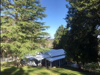 Pine Hill Cottage Acreage in Nature Trees Views mid Katoomba Leura