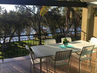 Reflections on the Murray river near Mandurah