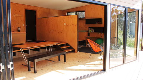 BAY OF FIRES ECO HUT Off Grid Experience At Binalong Bay - ACT Tourism 2