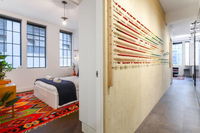 Spacious Warehouse 2Bed Melbourne CBD Apartment
