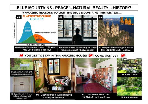 Blue Mountains Historic Retreat-Sleeps 5-WINTER SPECIAL! - ACT Tourism 1