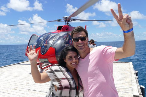 Full Day Reef Cruise Including 10 Minute Heli Scenic Flight: Get High Package - ACT Tourism 0
