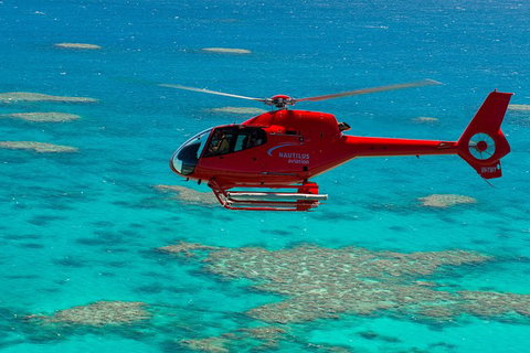 Full Day Reef Cruise Including 10 Minute Heli Scenic Flight: Get High Package - ACT Tourism 2